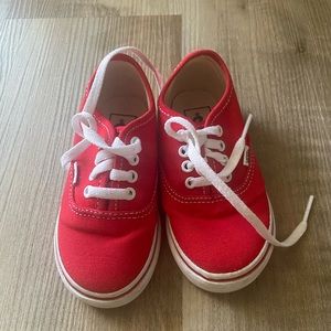 Toddler Vans Size 7